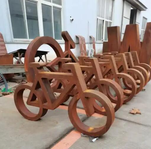 毛道乡耐候钢板造型